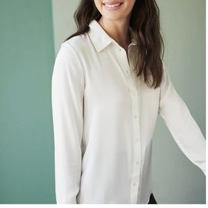 Brand New Quince Silk Blouse